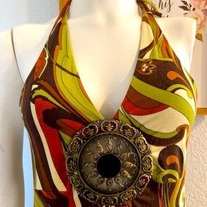 Long dress neck tie size small